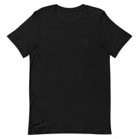 GFIT Logo Ring-Spun Cotton Unisex T-Shirt - Black - GFIT SPORTS
