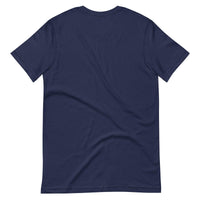 GFIT Logo Ring-Spun Cotton Unisex T-Shirt - Navy - GFIT SPORTS