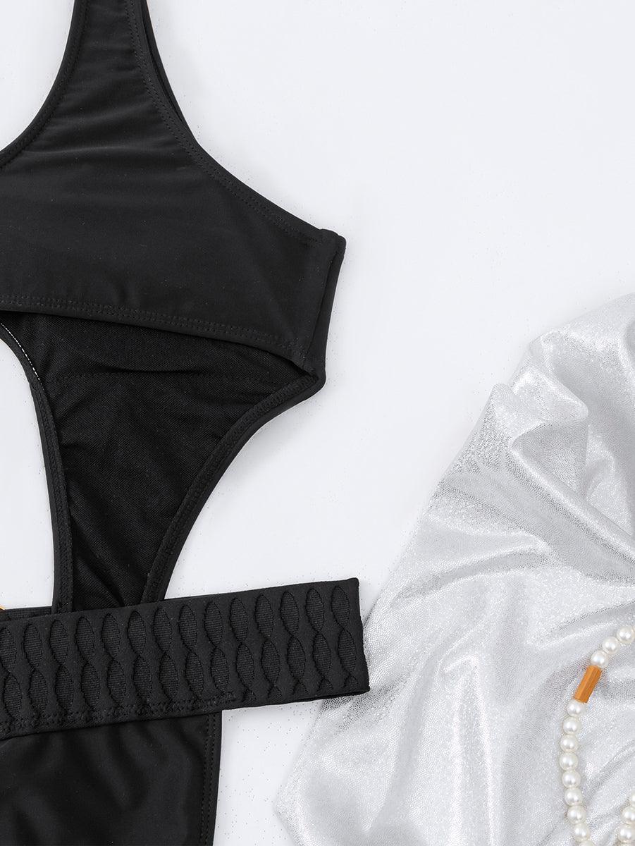 GFIT® New Sexy Black One Piece Swimwear | Cutout Swimsuit - GFIT SPORTS