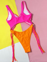 Women's Cut-Out Bathing Suit- Sexy One-Piece Swimwear - GFIT SPORTS