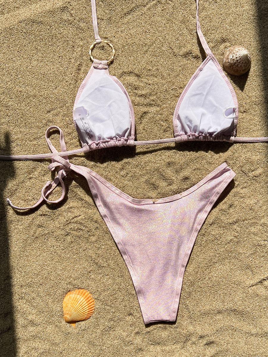 Women's Pink Bikini Set - Sexy Two-Piece Swimwear - GFIT SPORTS