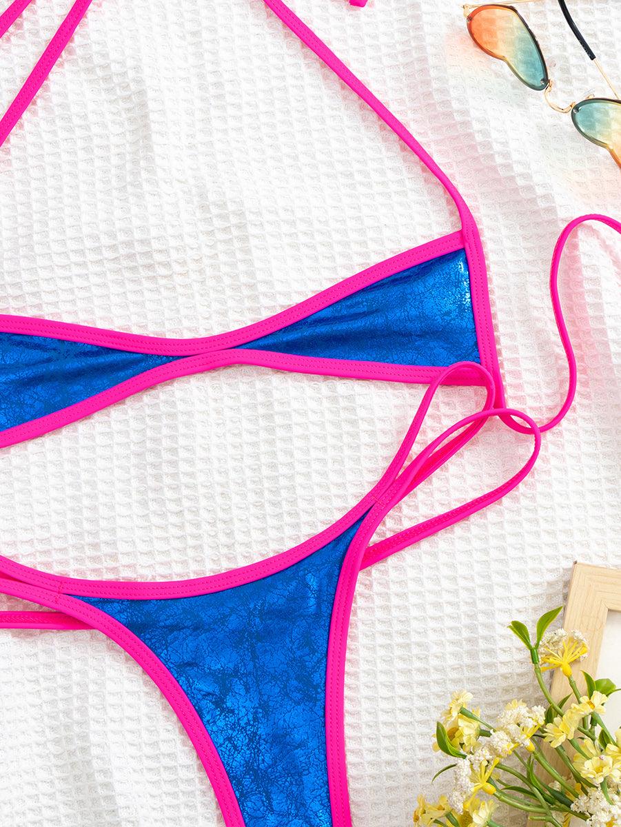 Women's Sexy Micro Bikini Set | Thong & Tankini Top | Beach Swimwear - GFIT SPORTS