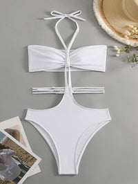 GFIT® New Sexy White One Piece Swimsuit - GFIT SPORTS
