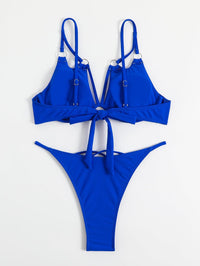 GFIT® New Sexy Blue stitching Bikinis Set - GFIT SPORTS