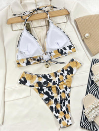 GFIT® New Sexy Leopard Print High Waist Bikini Sets - GFIT SPORTS