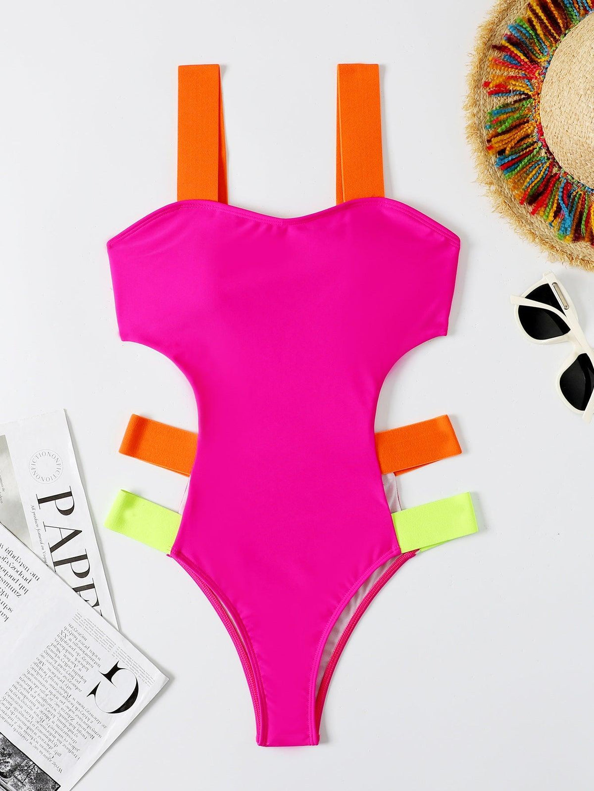 GFIT® New Sexy One Piece Color Match Bikinis Set - GFIT SPORTS