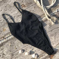 GFIT® One Piece Backless Bodysuit High Cut Beach Wear - GFIT SPORTS