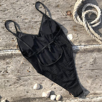 GFIT® One Piece Backless Bodysuit High Cut Beach Wear - GFIT SPORTS