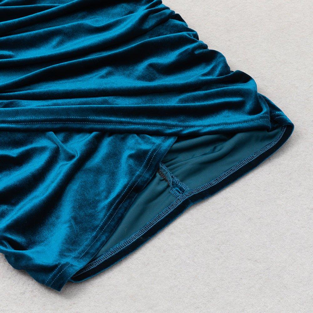 GFIT® Strappy Sleeveless Wrinkled Mini Bodycon Dress - GFIT SPORTS