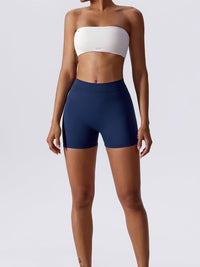 GFIT® V High Waist Gym Shorts - GFIT SPORTS