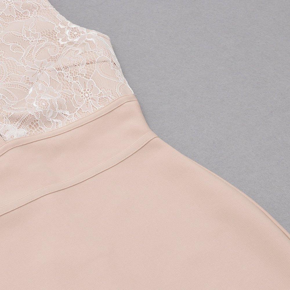 GFIT® V Neck Sleeveless Lace Up Mini Bandage Dress - GFIT SPORTS