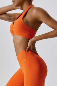 GFIT® Yoga Set Women's Gym Tops High Waist Leggings - GFIT SPORTS