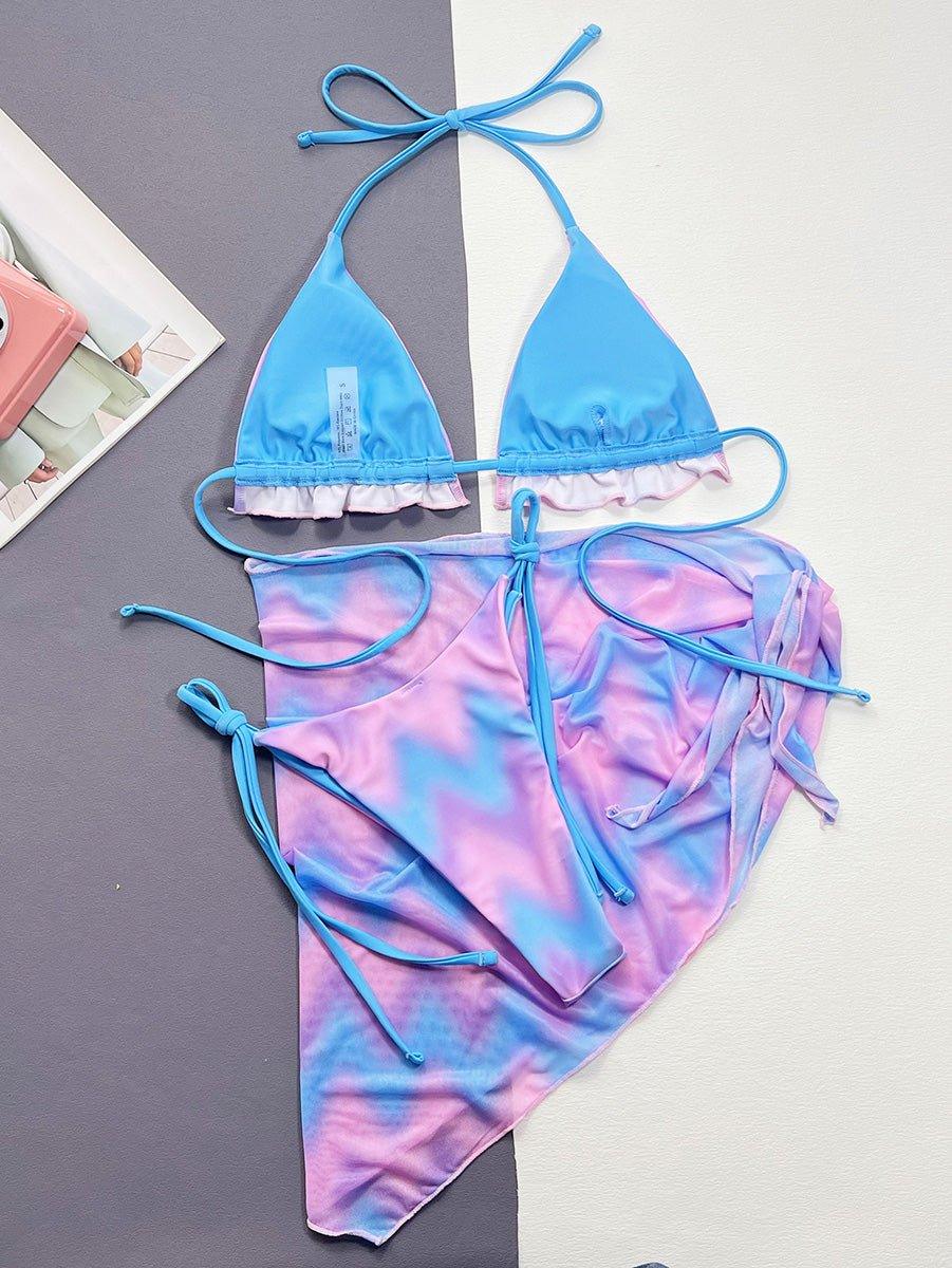 GFIT® Sexy Three-piece Bikini Sets - GFIT SPORTS