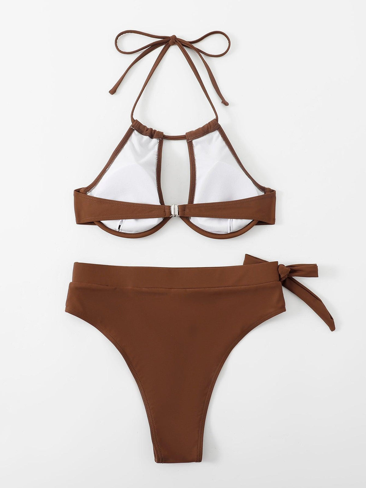 Sexy U-Shaped Hanging Neck Bikinis Set - GFIT SPORTS