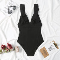 Solid Bathing Suits One Piece Swimsuits - GFIT SPORTS