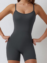 Women's Athletic Onesie Short - GFIT Yoga Sling Bodysuit - GFIT SPORTS
