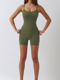 Women's Athletic Onesie Short - GFIT Yoga Sling Bodysuit - GFIT SPORTS