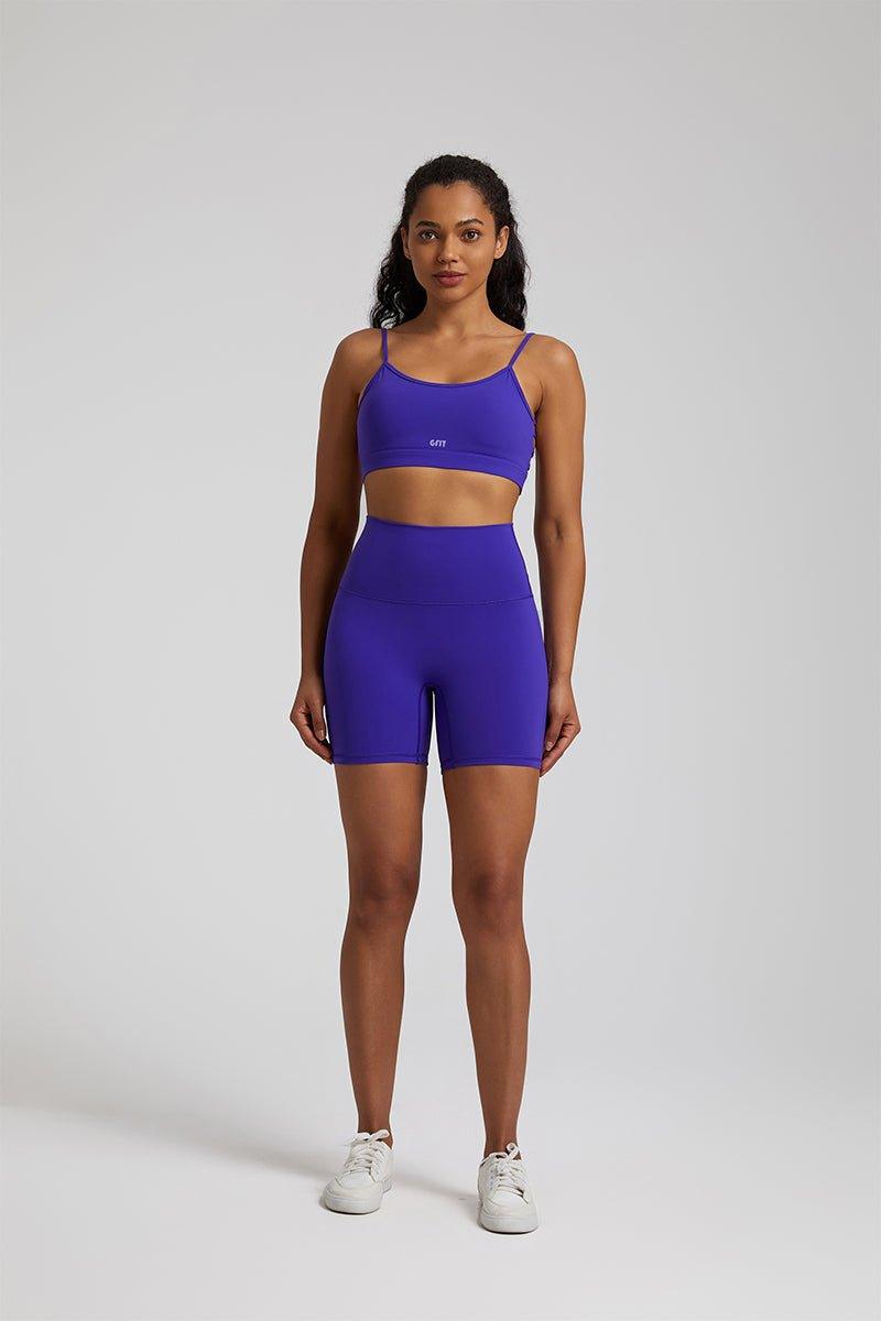 Women's GFIT 2.0 Yoga Set - Heart-Shaped Bra & High-Waist Shorts - GFIT SPORTS