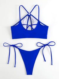 Women's GFIT Cutout Bikini Set - Two-piece Swimwear, Sporty Beach Fashion - GFIT SPORTS