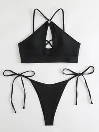 Women's GFIT Cutout Bikini Set - Two-piece Swimwear, Sporty Beach Fashion - GFIT SPORTS