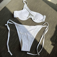 Women's GFIT Lace Cutout Bikini Set - Chic Beachwear Swimwear - GFIT SPORTS