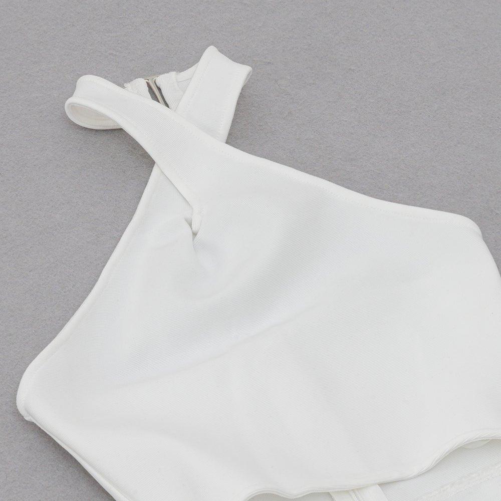 Women's Halter Midi Bandage Dress Sleeveless Cropped Top - GFIT - GFIT SPORTS