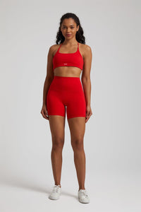 Women's High-Waist Shorts & Four-Strap Vest Set - GFIT 2.0 Activewear - GFIT SPORTS