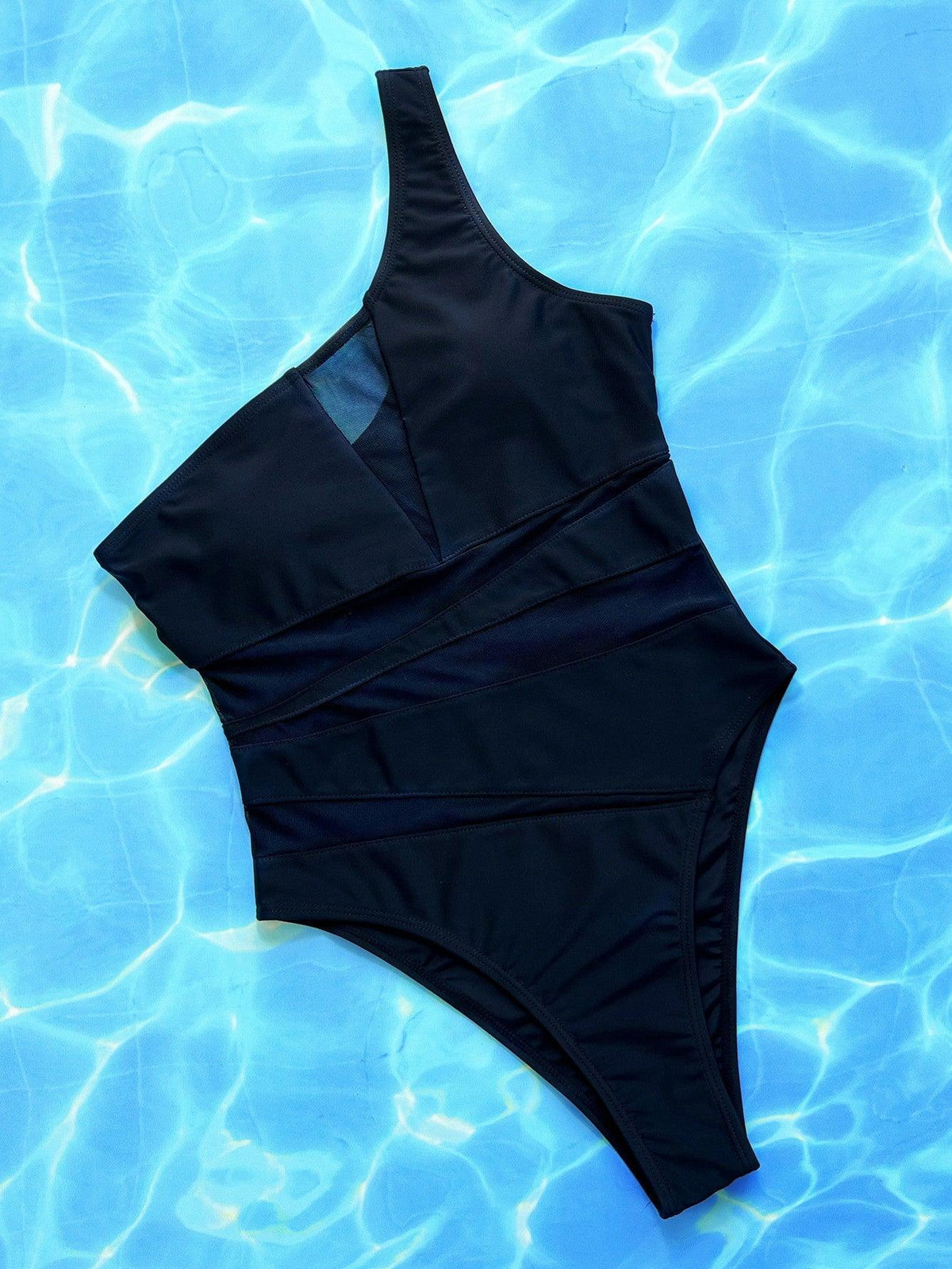 Women's Lace One-Piece Swimsuit - Designer Swimwear for Pool & Beach by GFIT - GFIT SPORTS