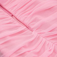 Women's Midi Halter Bandage Dress Sleeveless Wrinkled - GFIT - GFIT SPORTS