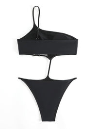 Women's Plus Size Black One Piece Swimsuit - GFIT Elegant Swimwear - GFIT SPORTS