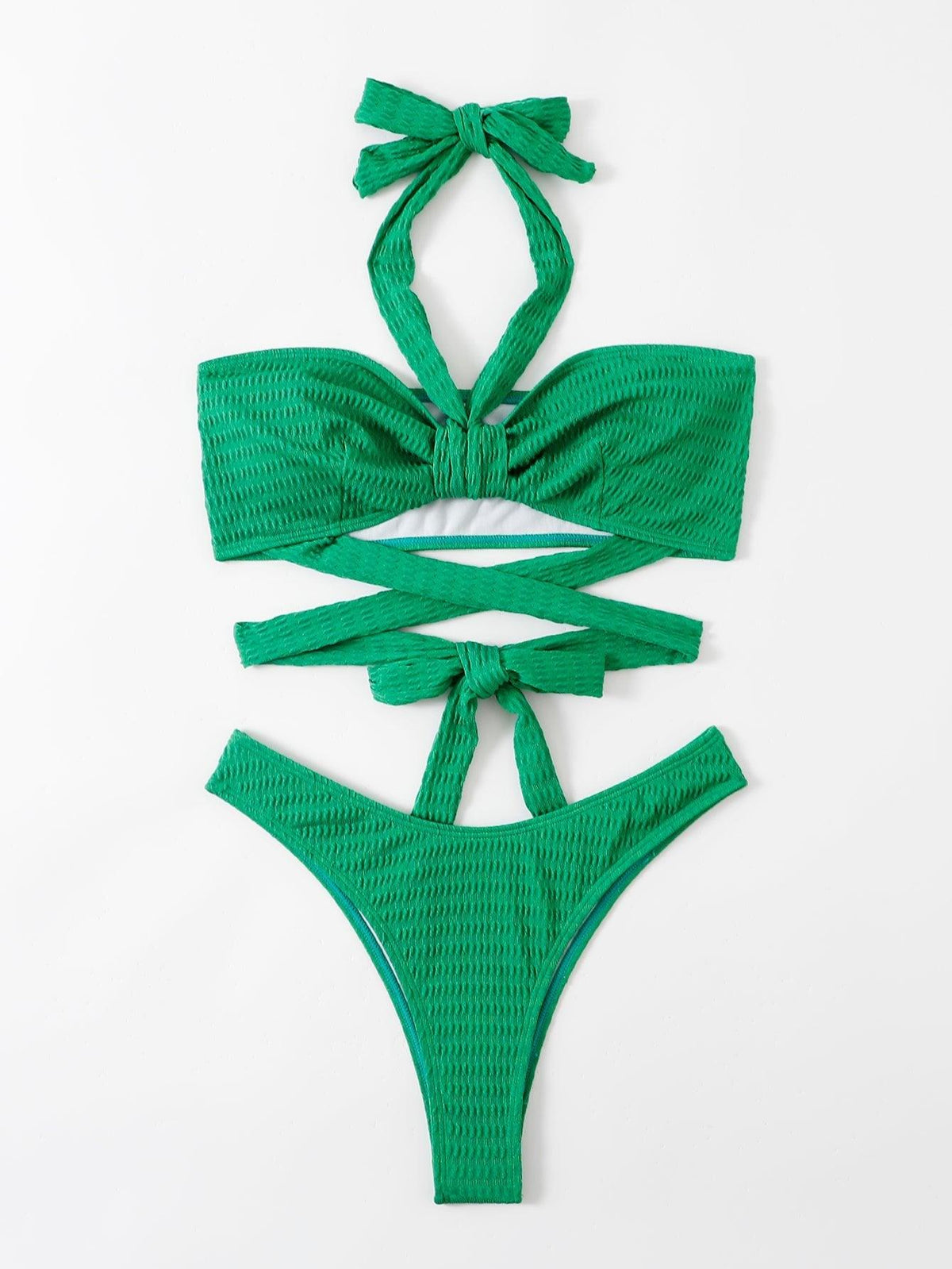 Women's Sexy Folded Bikini Set - GFIT Swimwear - GFIT SPORTS