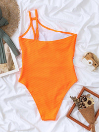 Women's Sexy Orange One-Piece Swimsuit - GFIT, Beach & Pool Ready - GFIT SPORTS