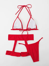 Women's Sexy Red Bikini Set - GFIT Swimwear, Pool & Beach Ready - GFIT SPORTS