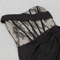 Women's Strapless Bandage Maxi Dress Sleeveless Slit Sexy Party Sundress - GFIT - GFIT SPORTS
