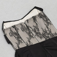 Women's Strapless Bandage Maxi Dress Sleeveless Slit Sexy Party Sundress - GFIT - GFIT SPORTS
