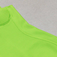 Women's Strappy Sleeveless Green Mini Bandage Dress - GFIT - GFIT SPORTS