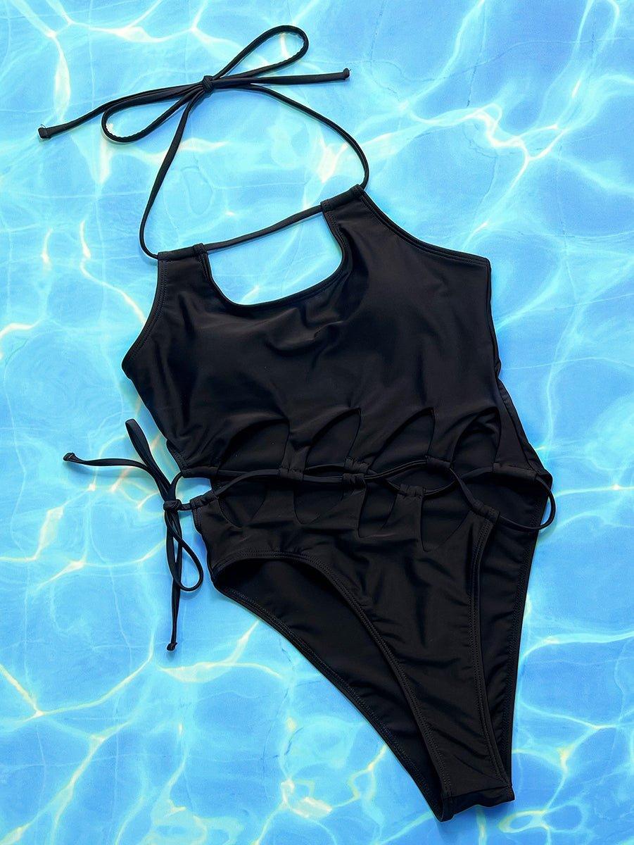 Women's Tummy Control One Piece Swimsuit - Slimming Swimwear for Pool & Beach - GFIT SPORTS
