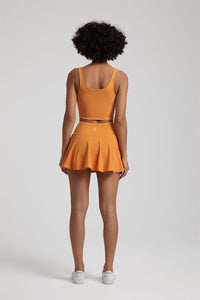 Women's Yoga Set - GFIT 2.0 High-Waist Skirt & Round-Neckline Bra - GFIT SPORTS